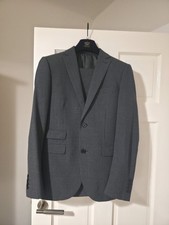 Next 2 Piece Suit Navy/ Grey