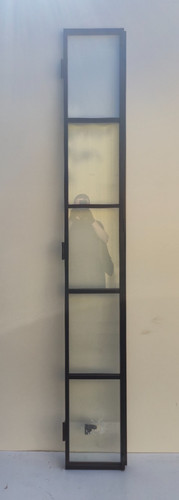 Single door hinged aluminium - door,