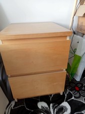 ikea - malm chest of 2 drawers