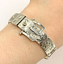 Buckle Bangle 925 Sterling