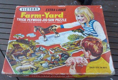 Vintage victory farm - victory, 'farm-yard