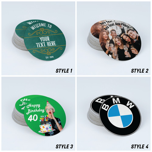 Personalised photo beer - photo, mats