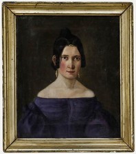 Framed c.1830 Oil - Portrait