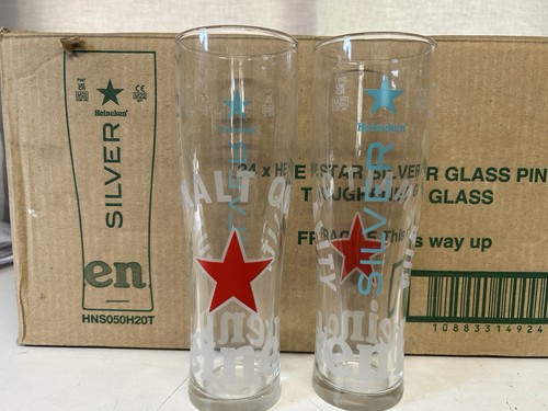 Heineken silver lager pint - silver,