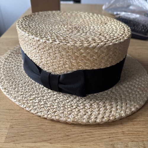 Vintage dunn straw boater - vintage,