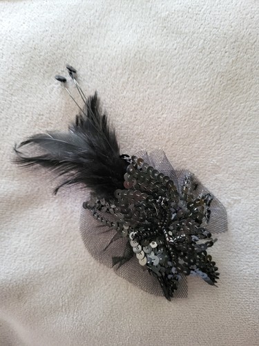 Black sequin