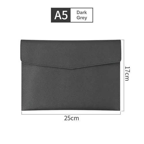 Leather file folder - leather,