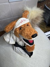 Basil Brush Fox 2003 Vintage Karate Kung Fu Outfit Plush Toy