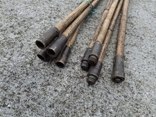 Vint, Cane Drain Or Flue Rods With Brass Ends I With Swivel Nut for lossless fit