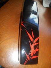 Vintage Japanese Black Lacquer  Vase 4 Sides Signed see similar etc