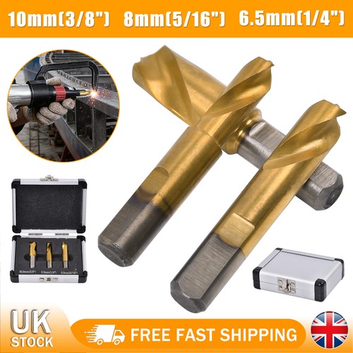 3pcs spot weld drill - 3pcs, bits