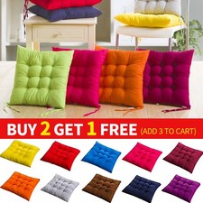 Chair Seat Pads Cushions Tie on Dining Garden Room Kitchen Patio Cushion