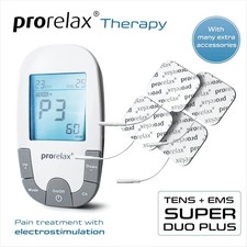 prorelax TENS/EMS Super Duo PLUS | Electrostimulation device for natural therapy