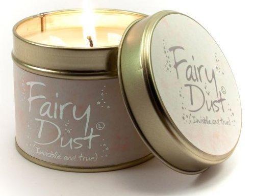 Lily flame scented candle - flame,