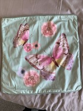 Butterfly Green Cushion Cover