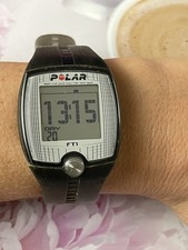 Polar FT1 Heart Rate Monitor Watch Black Silicone Sport designed Finland 737