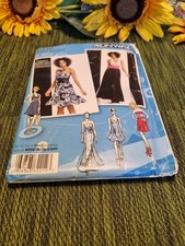 Simplicity 2212 Sewing Pattern Project Runway Dress Size US 12 to 12 Bodice Var.