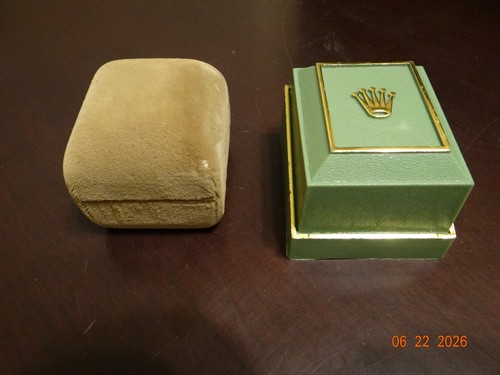 Vintage rolex velvet ring - rolex,