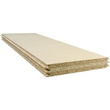 3 X Chipboard Loft Panels - 320 x 1220mm - Tongue & Groove Boards
