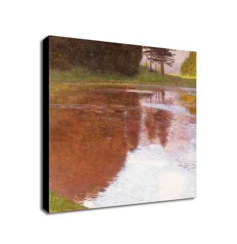 Tranquil pond gustav klimt - tranquil,