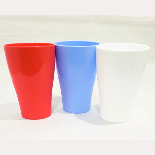 3pcs plastic reusable cup - bt,