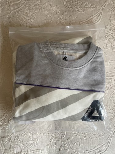 Palace amg technical crew grey - palace,