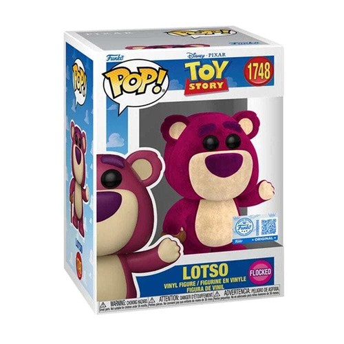 Toy story lotso flocked - lotso, funko