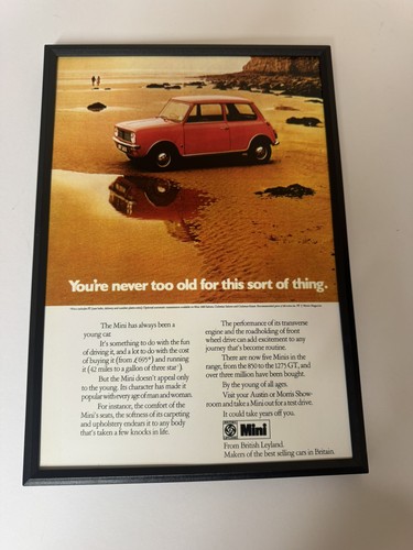 New framed classic mini - new,