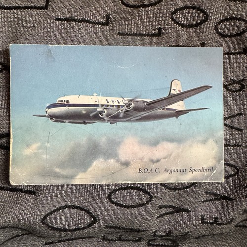 Boac argonaut speedbird - boac,