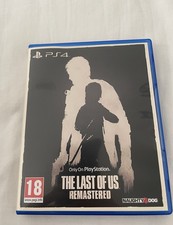 The Last of US Remastered w/custom Inlay PlayStation 4 PS4