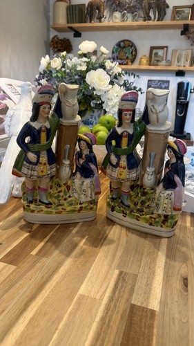 Pair staffordshire style - of,