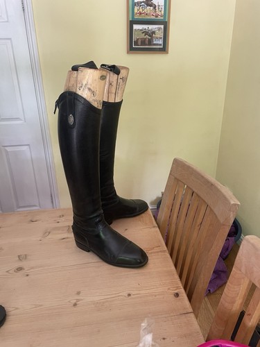Parlanti black leather riding - parlanti,