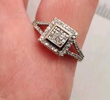 Designer "JWBR" 10K White Gold