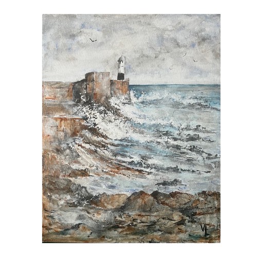 Edge the breakwater - of,