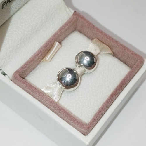 Pair genuine pandora round - genuine,
