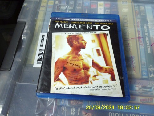 Memento - (blu-ray,, 2001)
