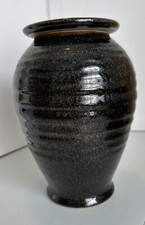 Crowan Signed Pottery Jar With