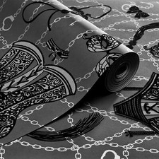 Exclusive Grey Boudoir Velvet