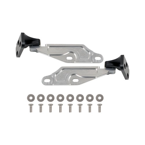Quick release hood - release, hinge