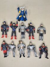 11 X Vintage Plastic Knights Poseable Arms