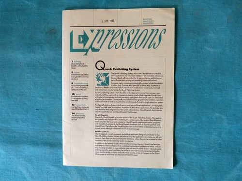 1993 quarkxpress magazine - 1993,