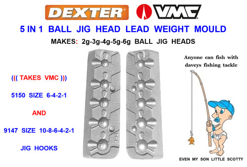 5in1 ball jig head lead - ball, weight