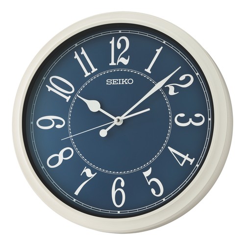 Seiko retro blue face wall - retro,