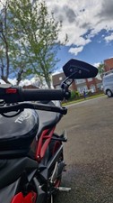 Black CNC Aluminium Bar End