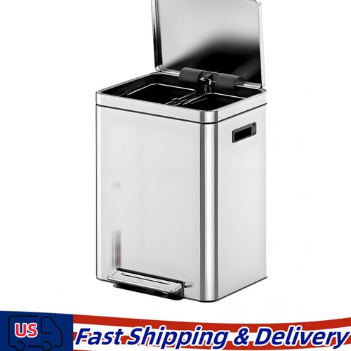 Dual trash can - trash,