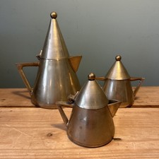 Art Deco Conical Coffee Set In
