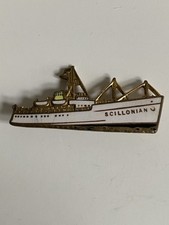 Millers Scillonian Enamel Ship
