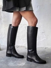 Knee High Wide Calf Black