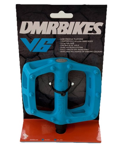 Dmr plastic flat bike pedal - dmr, v6