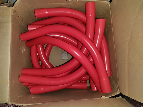 18x esb red - ducting, bend